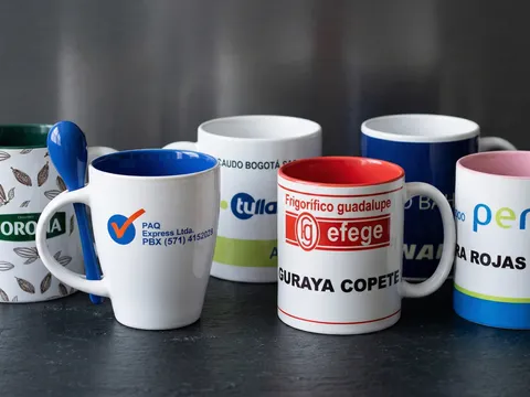 Mug o pocillo personalizado con logo para regalo corporativo